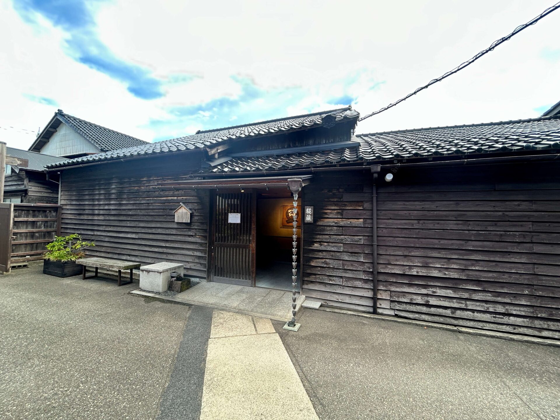 大野町の町並み